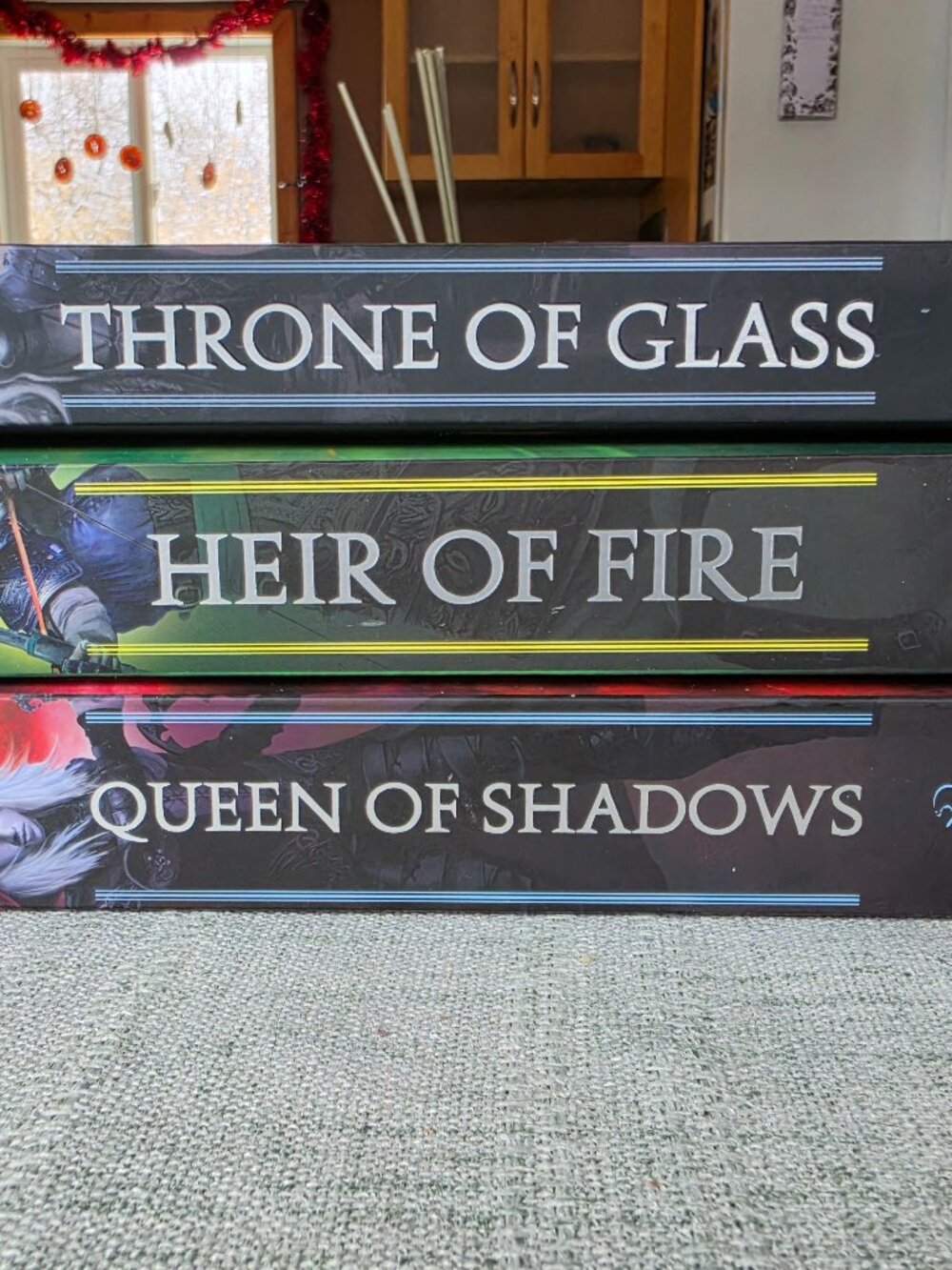Soft Cover Throne of Glass Series Books 1, 3 and 4